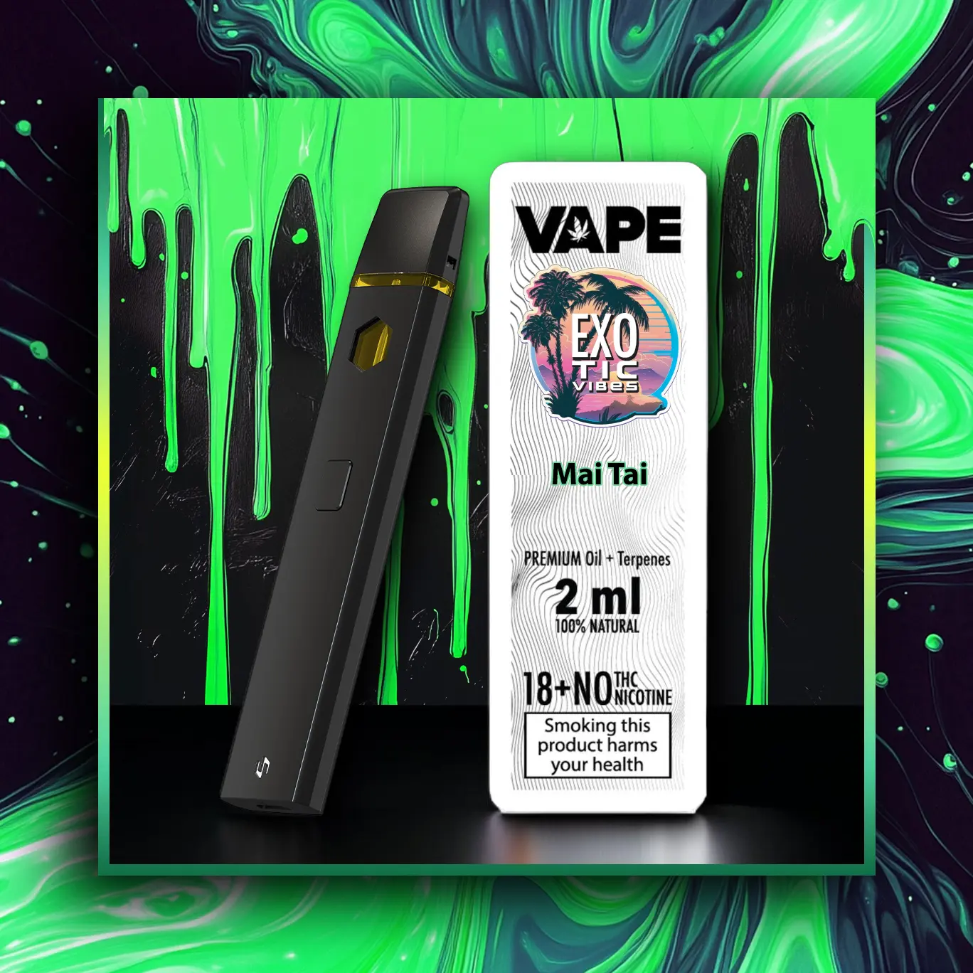 Mai Tai HHC Premium Vape - сорт - 2,00 мл. HHC