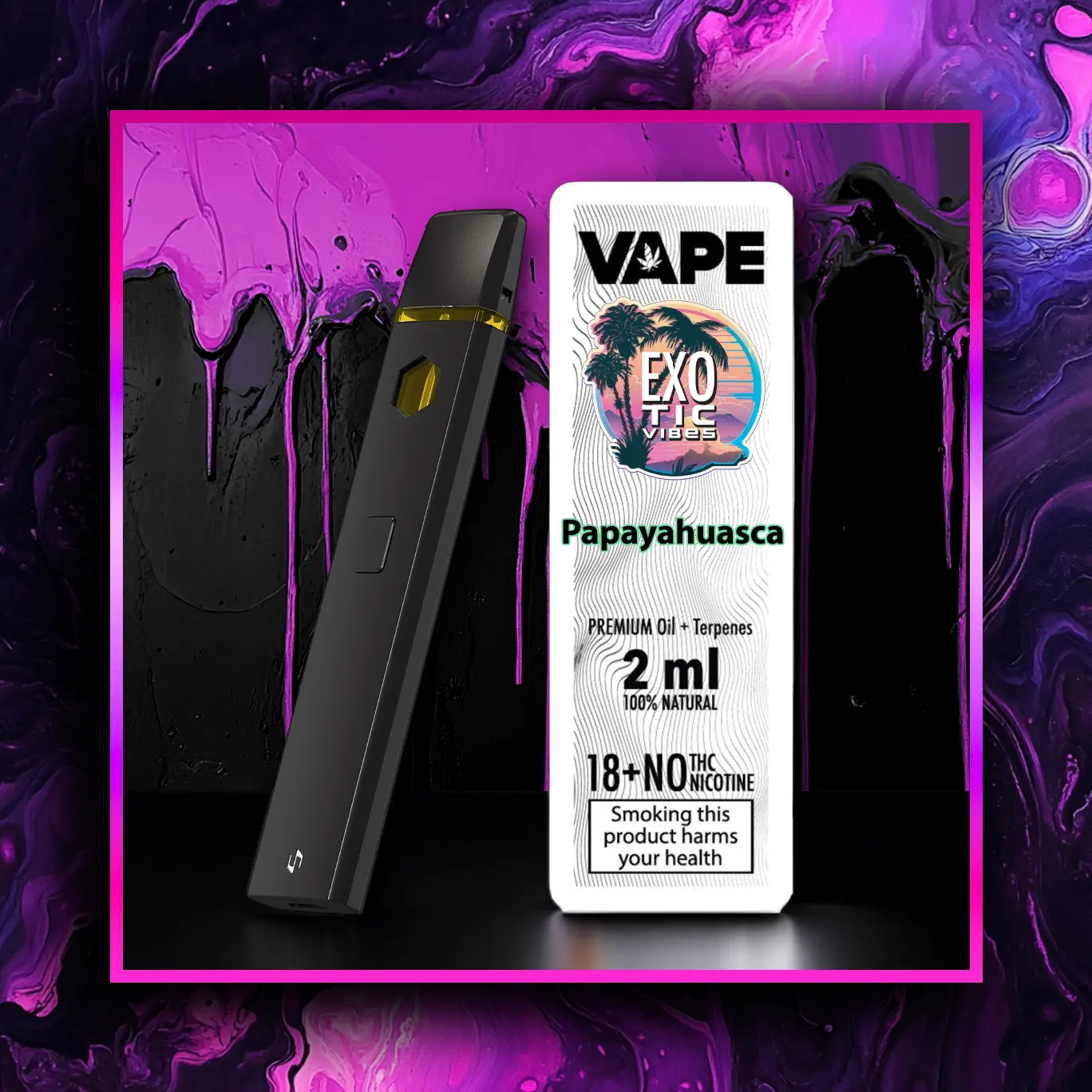 Papayahuasca HHC Premium Vape - сорт - 2,00 мл. HHC
